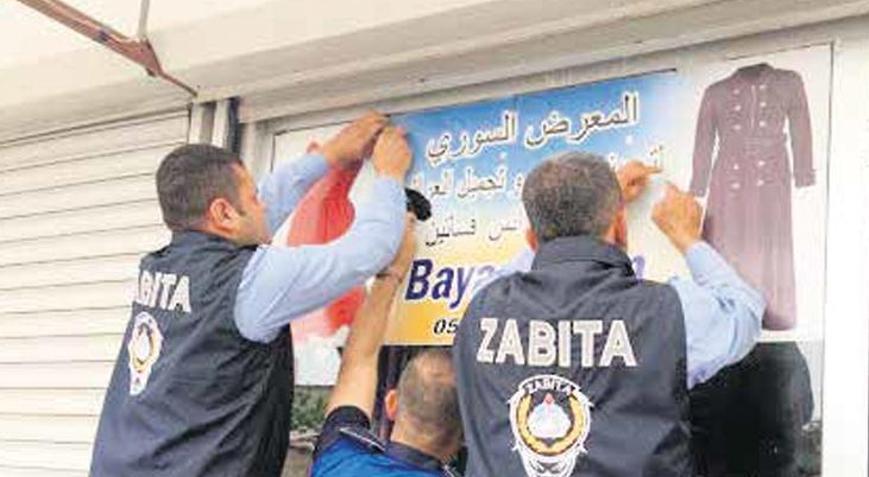 8 bin ‘yabancı’ tabelaya müdahale