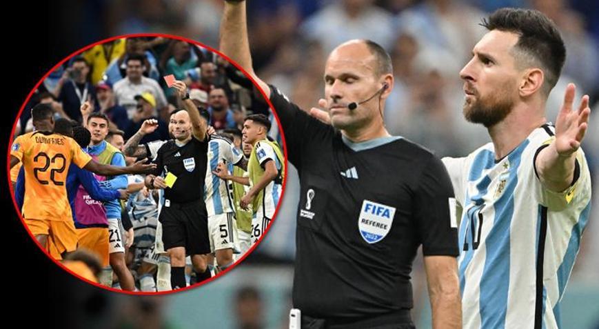FIFAdan Lahoz kararı Messi ateş püskürdü, soruşturma başlatılmıştı