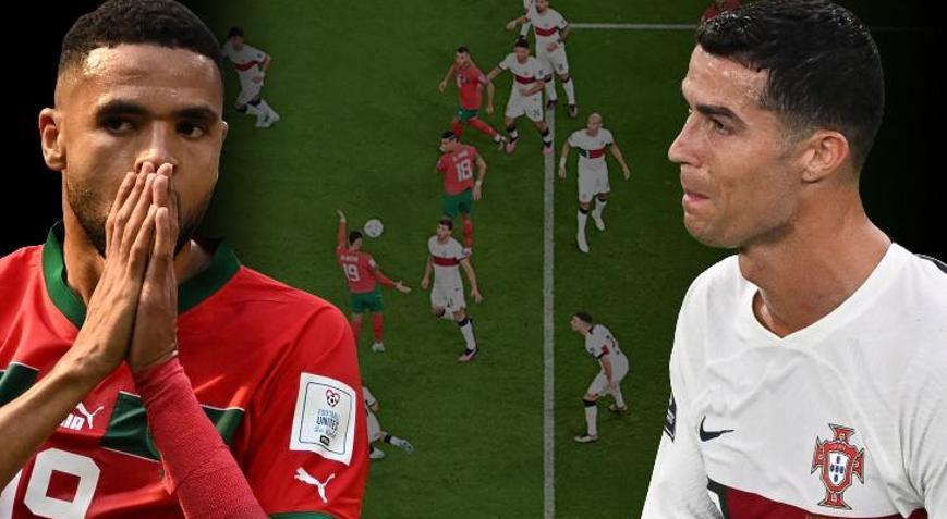 Youssef En-Nesyri, Cristiano Ronaldonun rekorunu kırdı Fizik kurallarına aykırı gol
