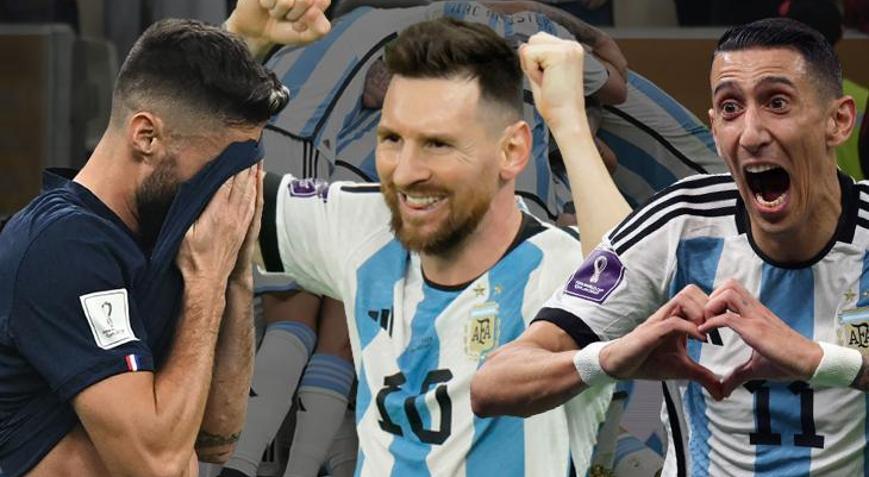 Dünya Kupasında şampiyon Arjantin Messi Koleksiyonu Tamamladı Dünya