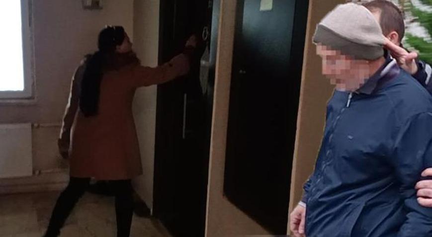 Çocuğunu taciz eden şahsın evini bastı