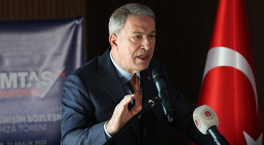 Bakan Akar: TOMTAŞın hüzünlü hikayesi, başarı hikayesine dönüşecek