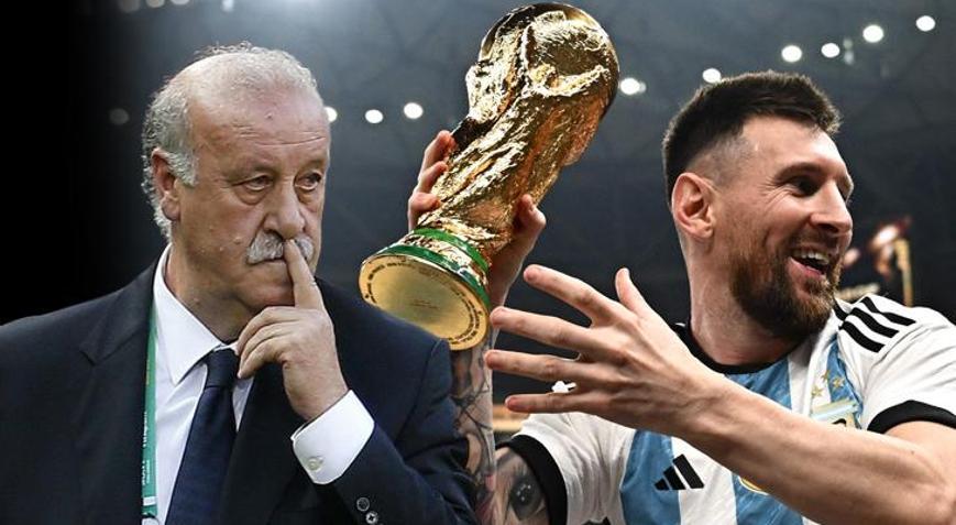 Vicente del Bosquenin Messi hayranlığı Ronaldo yerine tercih ederim