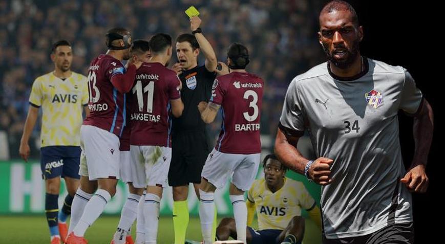 Ryan Babel, Trabzonspor - Fenerbahçe maçının hakemi Halil Umut Melere tepki gösterdi