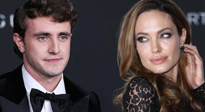 Angelina Jolie genç meslektaşıyla görüntülendi