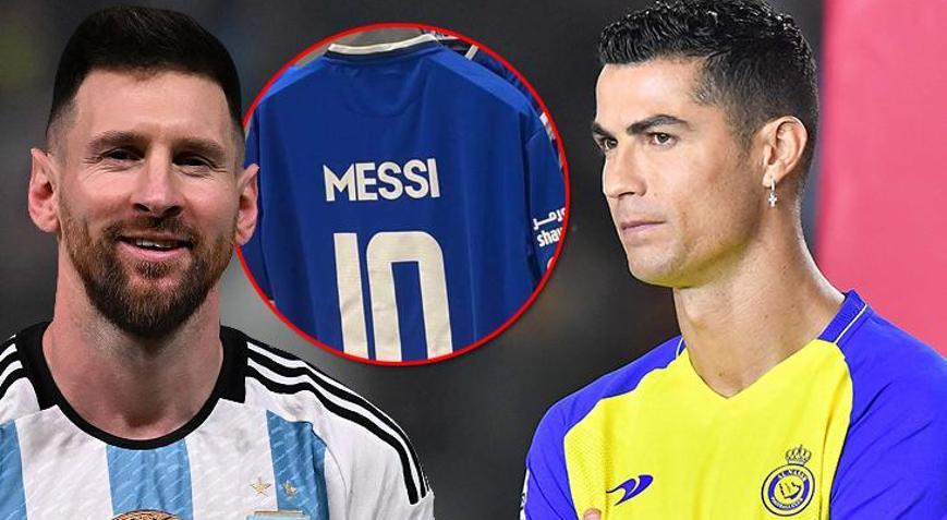 Al-Nassrın Ronaldo transferi sonrası ezeli rakipten Messi hamlesi Formasını satışa sundular