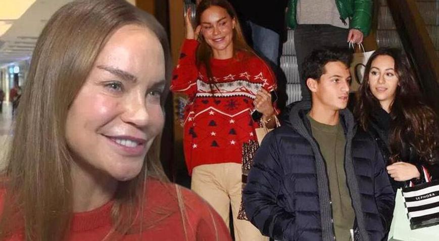 Ebru Şallı başlığı kendi verdi: Gelin-kaynana alışverişte