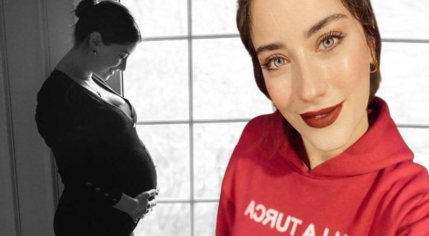 Hazal Kayadan karnı burnunda poz