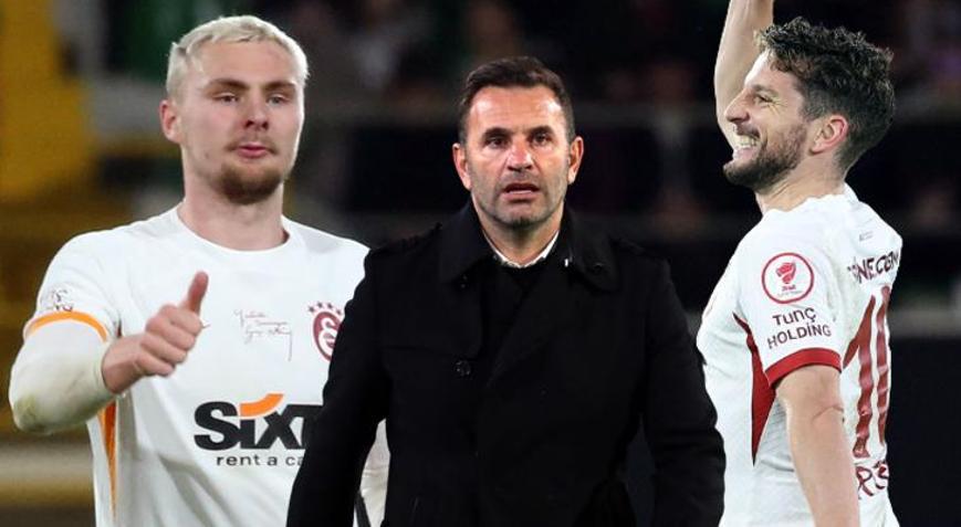 Galatasarayın bileği bükülmüyor Mertens maça damga vurdu, seri devam etti