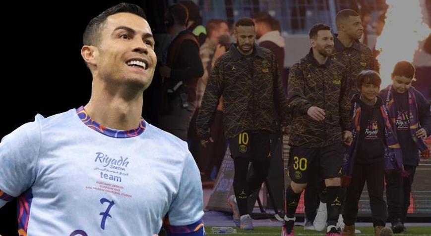 Saudi All Stars-Psg, vincono i francesi: in gol Ronaldo e Messi