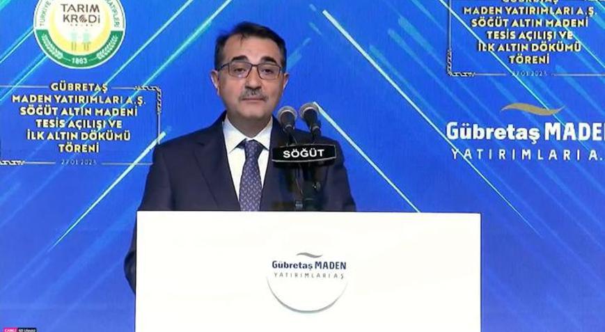 Dev altın madeni açıldı Bakan Dönmez: Türkiye’nin en fazla üretim yapan altın madenlerinden birisi olacak