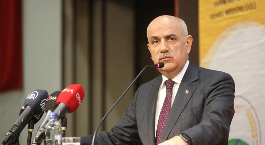 Tarım ve Orman Bakanı Kirişci’den su konusunda uyarı