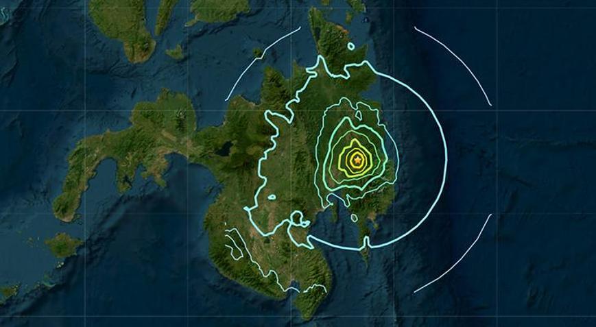 6lık deprem 40 saniye sürdü Filipinler sarsıldı