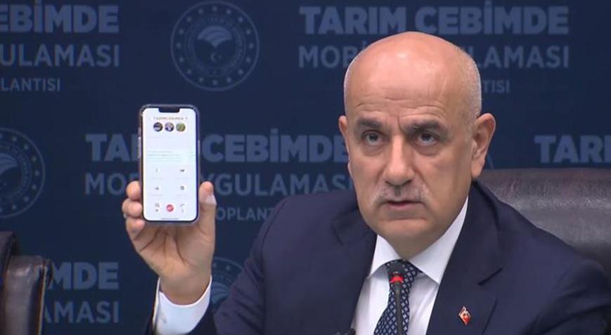 Tarım Cebimde uygulamasını 1 ayda 100 bin kişi indirdi