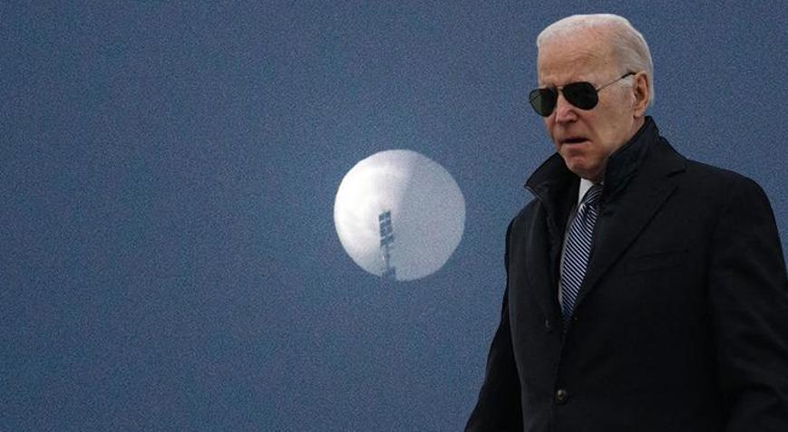 Biden ilgileneceğiz demişti Çin casus balonu düşürüldü