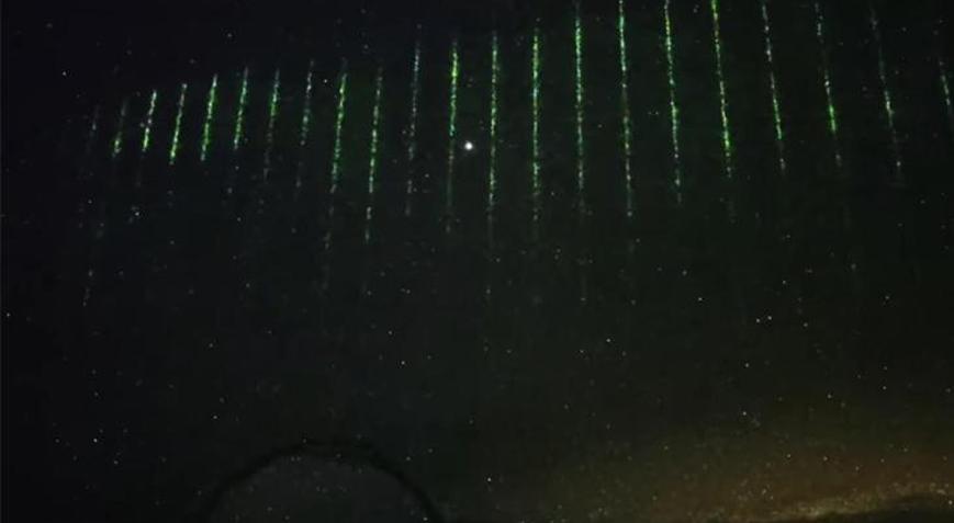 Hawaii semalarında Matrix kodlarını andıran şekiller belirdi