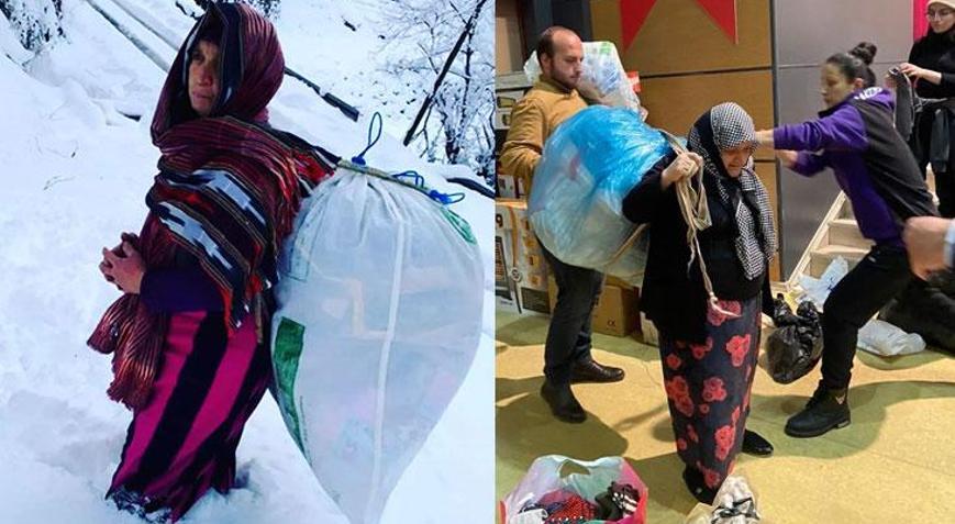 Karadenizin Nene Hatunlarından depremzedelere yardım eli