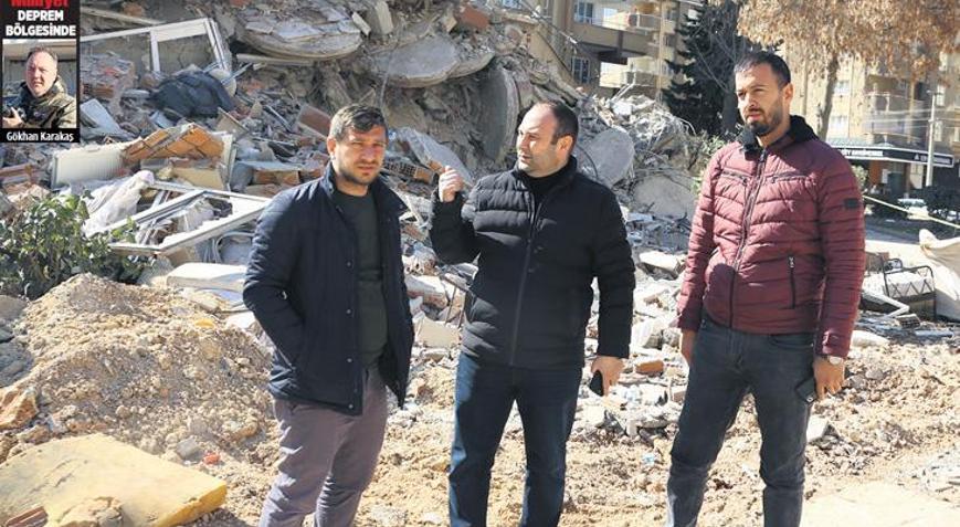 ‘Kolonları kesilen binalar gördük’