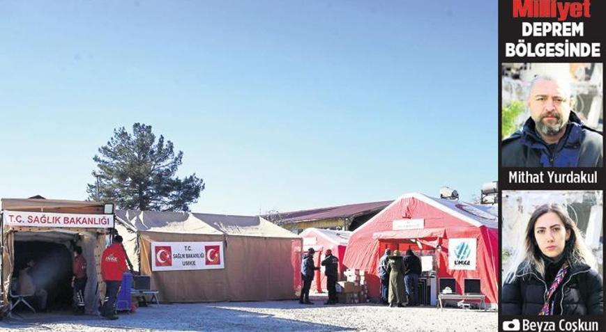 Sahra hastanesinde 6 deprem bebeği