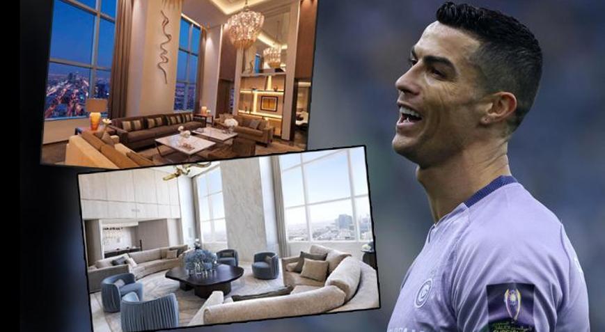 Cristiano Ronaldo kaldığı otele servet ödedi Sinema odası da var