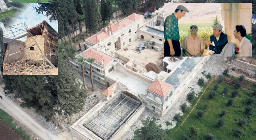 Kibar Feyzo’nun çekildiği tarihi konak da hasar aldı