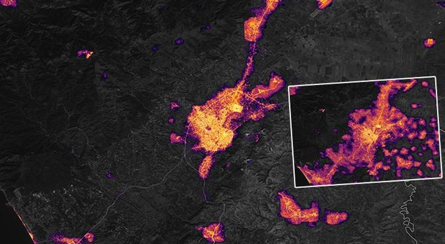 NASAnın gözünden Hatay Özel harita tüyler ürpertici