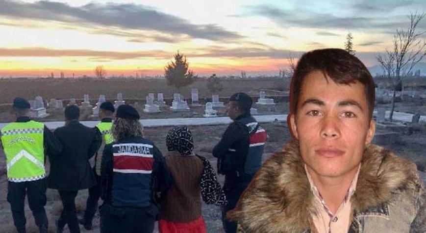 Bedeninin yarısı toprağa gömülü Üvey ablanın sevgilisinden vahşet