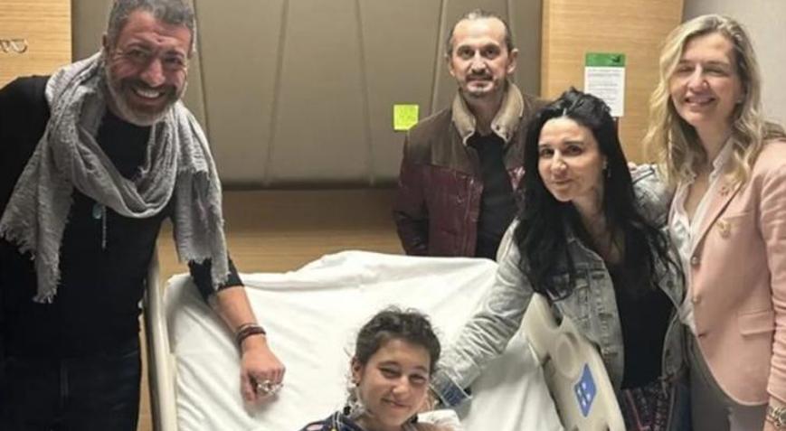 Hakan Altun ile Tuncay Şanlıdan depremzede çocıuklara ziyaret