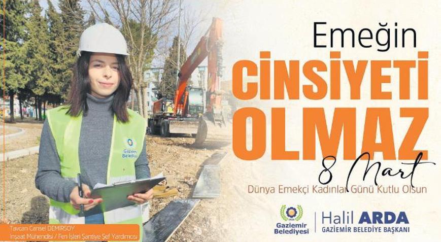 Gaziemir, kadınların emeğiyle güzelleşecek