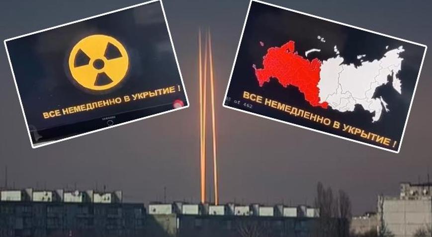 Rus televizyonunda korkutan uyarı Derhal sığınaklara koşun
