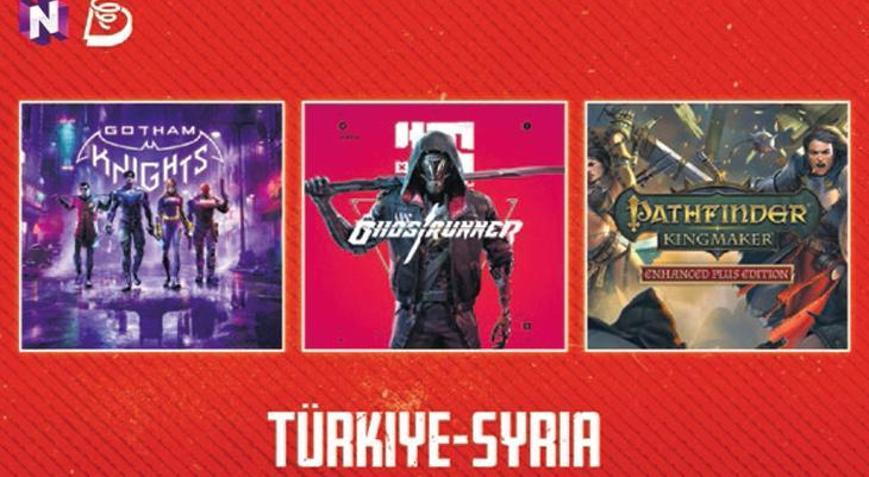 Oyun geliri depremzedelere