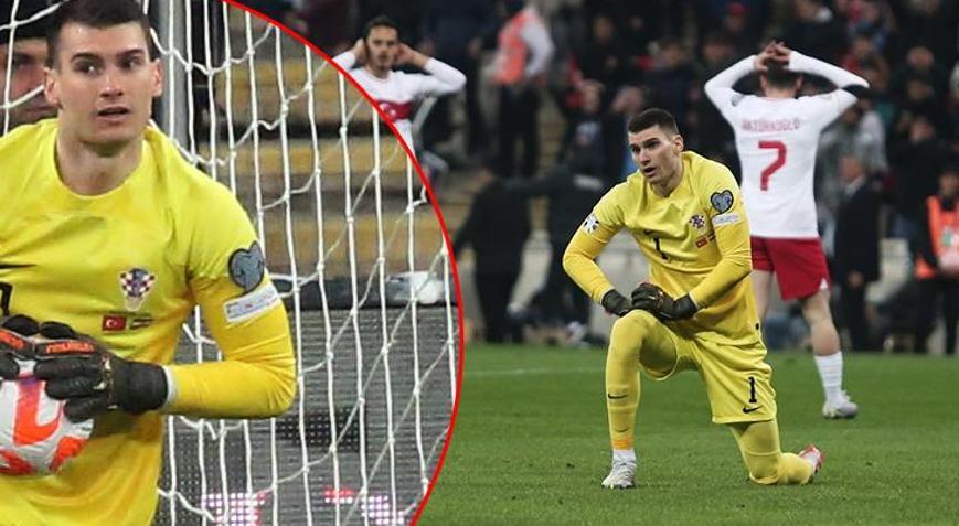 Türkiye-Hırvatistan maçına Livakovic damgası Senin sayende hayattayız