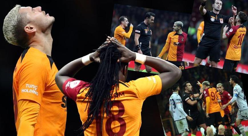 Galatasaraydan penaltı tepkisi Tartışma yarattı