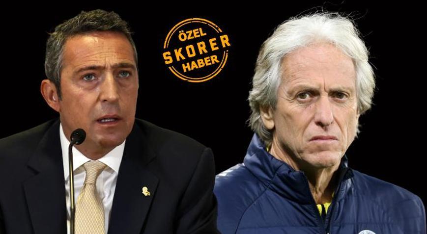 Jorge Jesusun Fenerbahçedeki geleceği belli oldu Başkan Ali Koç kararını verdi