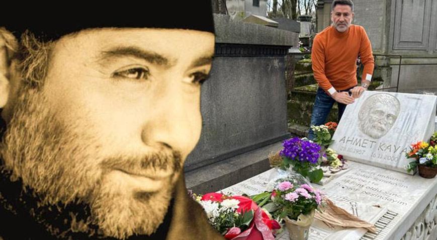 İzzet Yıldızhandan Ahmet Kayanın mezarına ziyaret