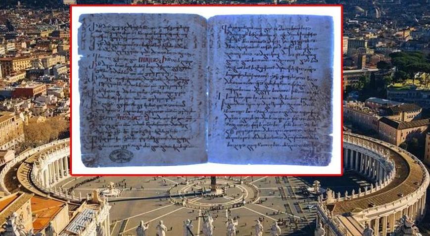 UV ışınları gösterdi 1750 yıllık İncilin kayıp parçaları bulundu