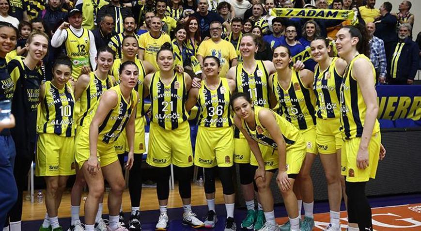 Fenerbahçe Alagöz, Galatasarayı farklı devirdi Seride öne geçti
