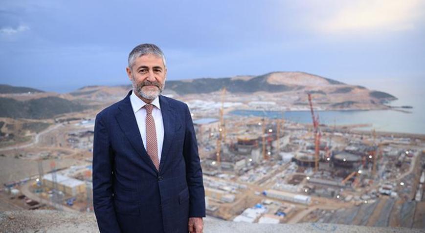 Bakan Nebati açıkladı: İlk elektrik üretiminin 2024 yılında yapılmasını hedefliyoruz