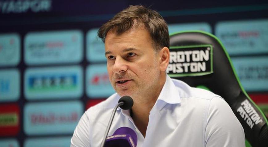 Aleksandar Stanojevic Çok büyük hayal kırıklığına uğradık Konyaspor
