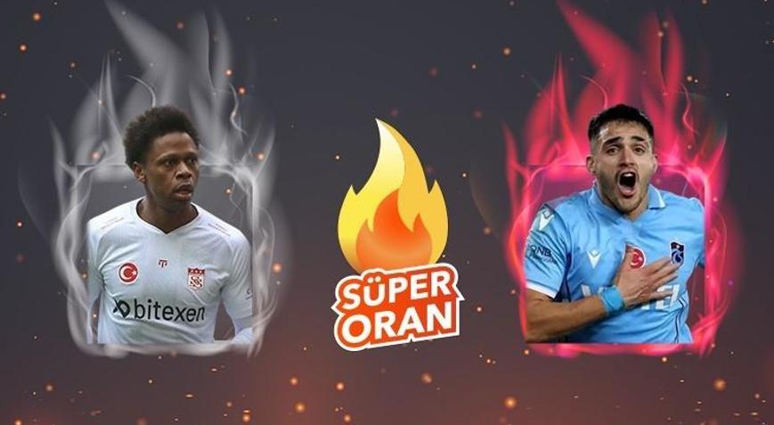 Sivasspor-Trabzonspor maçı canlı bahis seçeneğiyle Misli.comda