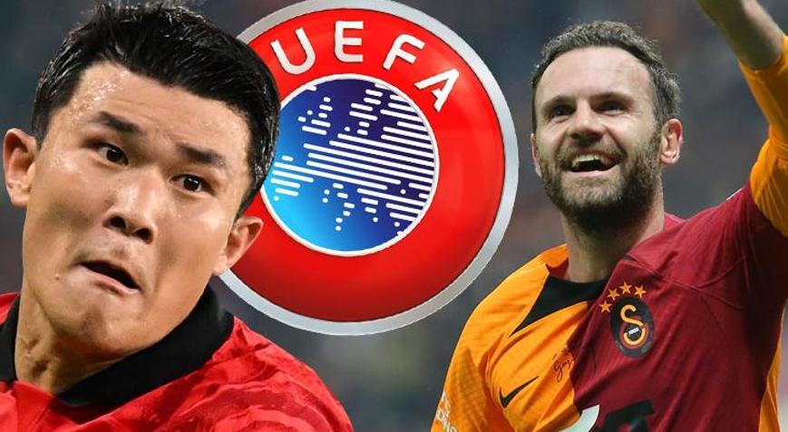 UEFAda Juan Matalı toplantı öncesi Kim Min Jae görüşmesi