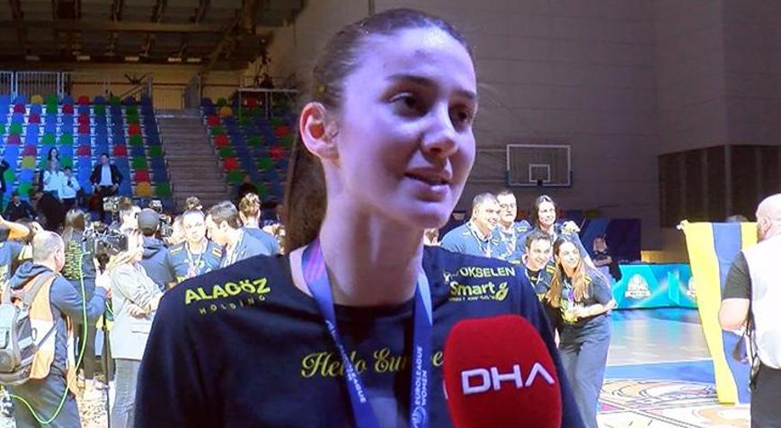 Olcay Çakır Turgut: Taraftarımız önünde kazandığımız için çok mutluyuz