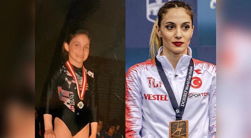 Milli cimnastikçi Göksu Üçtaş Şanlıdan spora veda