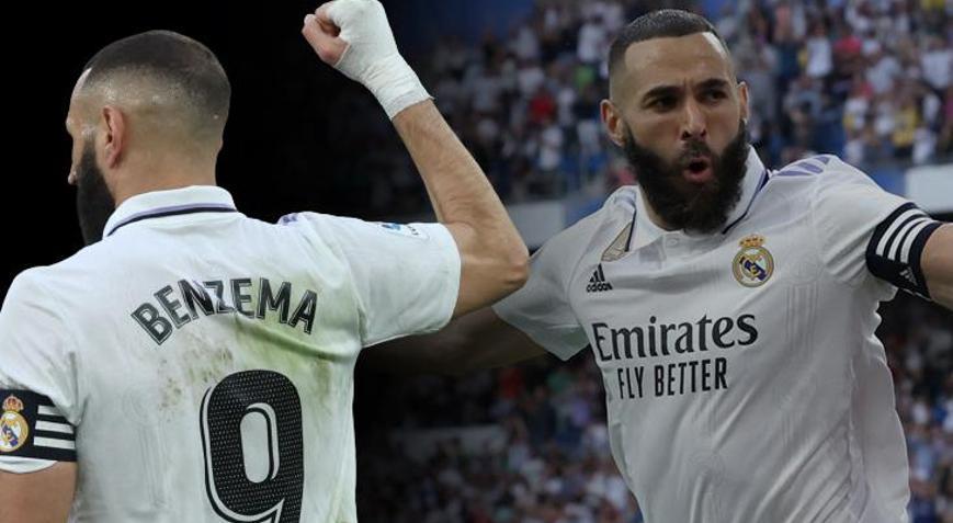 Yok artık Karim Benzema Tek maçta attığı gollerle İspanyada tarihe geçti