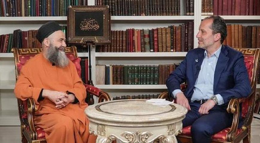 Yeniden Refah lideri Erbakan’dan ‘Cübbeli Ahmet’e ziyaret