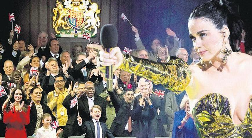 Kraliyet ailesinin konser coşkusu