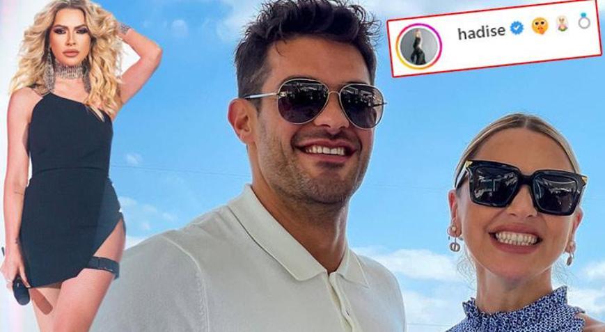Hadise sosyal medyayı salladı Yine mi evleniyorsun
