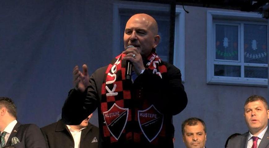 Bakan Soylu: Şimdi tekrar yeni bir kasetle cumhurbaşkanı olmak istiyorsun