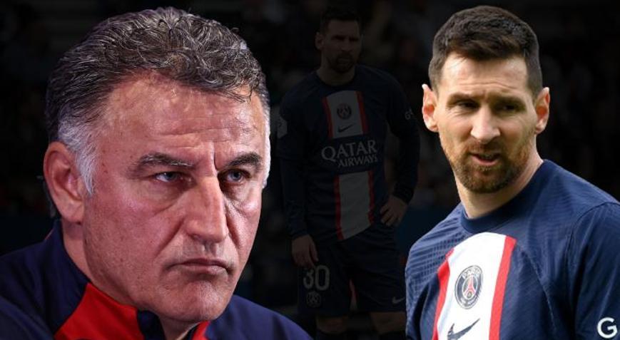 PSGde Lionel Messi gelişmesi Christophe Galtierden flaş sözler