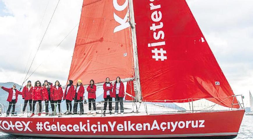 ‘Cumhuriyet Kızları’ başarıya yelken açtı